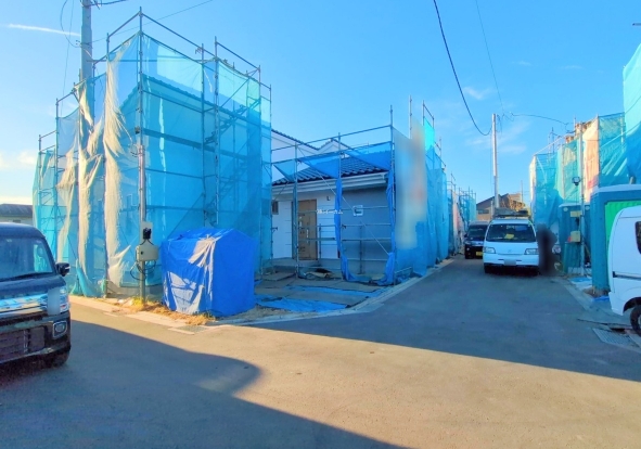 相模原市中央区田名の新築戸建て2号棟の外観の写真