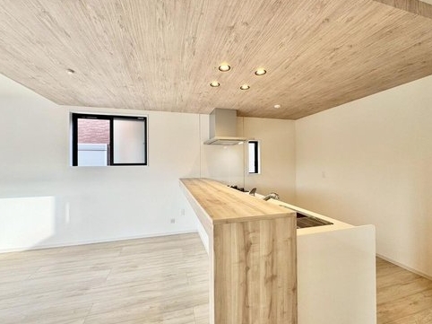 相模原市中央区田名の新築戸建てのダイニングの写真