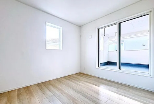 相模原市中央区田名の新築戸建て1号棟の洋室1の写真