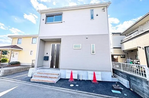 相模原市中央区田名の新築戸建て1号棟の外観の写真