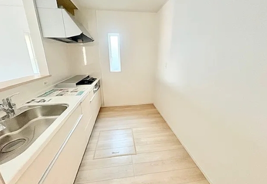 相模原市中央区田名の新築戸建て1号棟のキッチンの写真