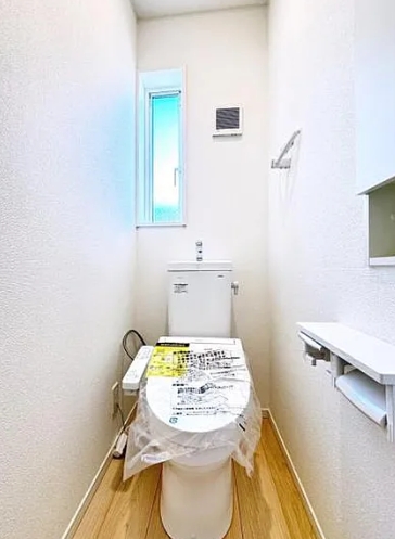 相模原市中央区田名の新築戸建て1号棟のトイレ1Fの写真