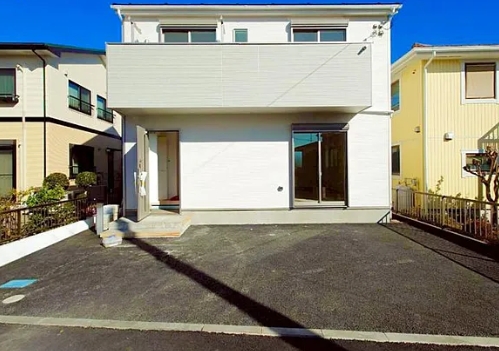 相模原市中央区田名の新築戸建て2号棟の外観の写真