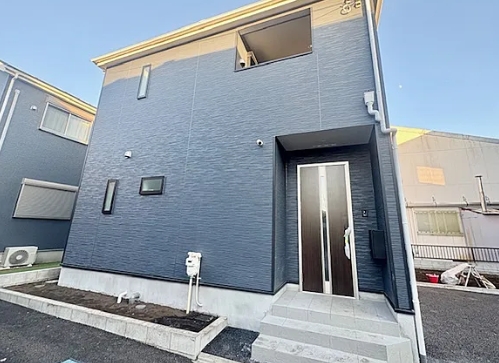 相模原市中央区田名の新築戸建て2号棟の外観の写真