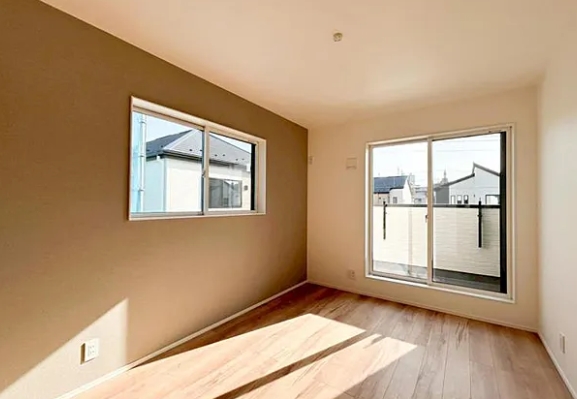 相模原市緑区東橋本3丁目の新築戸建て4号棟の洋室1の写真