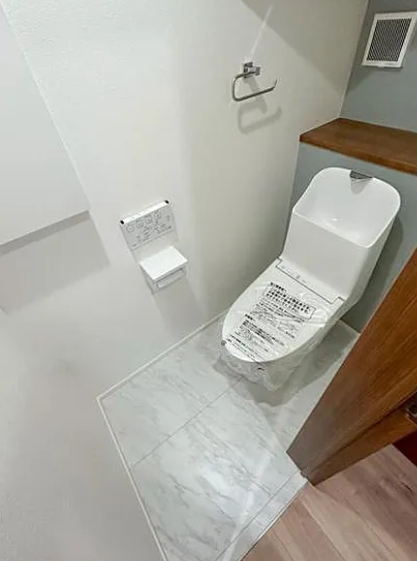 相模原市緑区東橋本3丁目の新築戸建て4号棟のトイレ1Fの写真