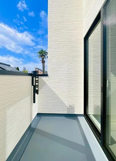 相模原市緑区東橋本3丁目の新築戸建て9号棟のバルコニーの写真