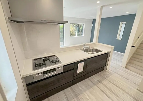 相模原市緑区東橋本3丁目の新築戸建て9号棟のキッチンの写真