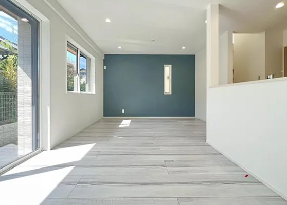 相模原市緑区東橋本3丁目の新築戸建て9号棟のリビングの写真