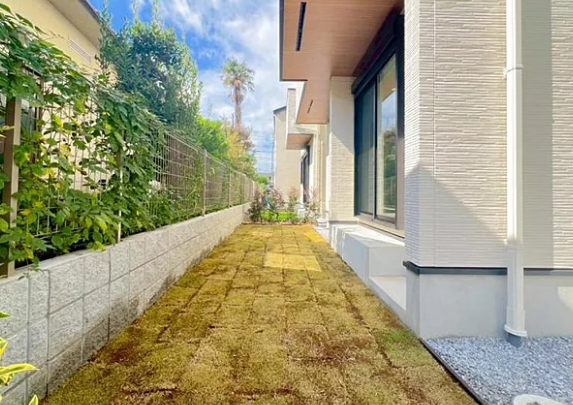 相模原市緑区東橋本3丁目の新築戸建て9号棟の庭の写真
