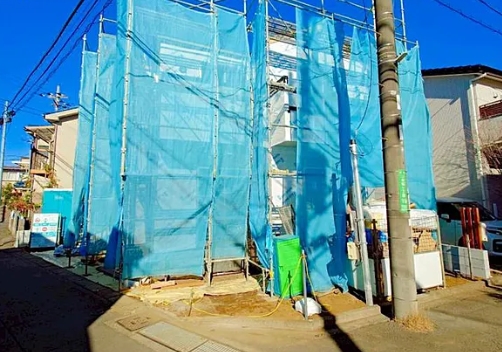 相模原市緑区二本松1丁目の新築戸建ての外観の写真