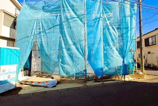 相模原市緑区二本松1丁目の新築戸建ての外観の写真