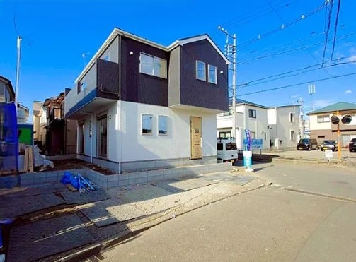 相模原市緑区二本松3丁目の新築戸建ての外観の写真