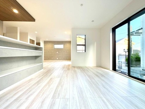 相模原市緑区若葉台1丁目の新築戸建てのダイニングの写真