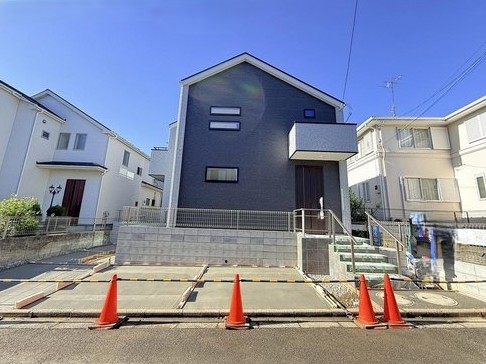 相模原市緑区若葉台1丁目の新築戸建ての外観の写真