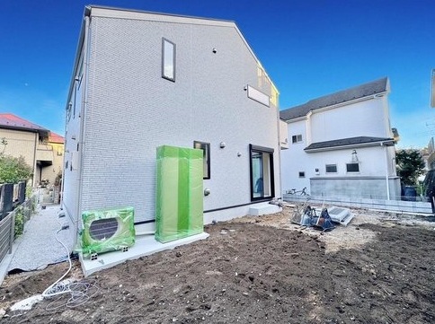 相模原市緑区若葉台1丁目の新築戸建ての庭の写真