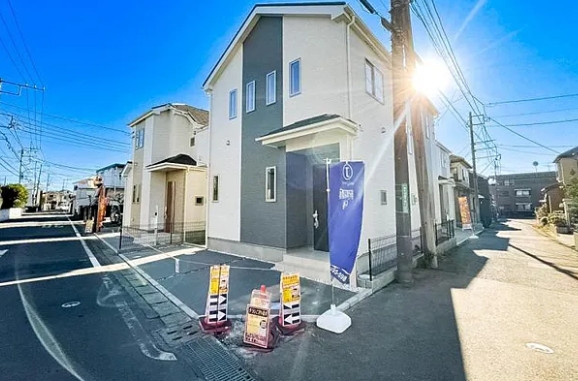 相模原市南区東大沼4丁目の新築戸建てC号棟の外観の写真