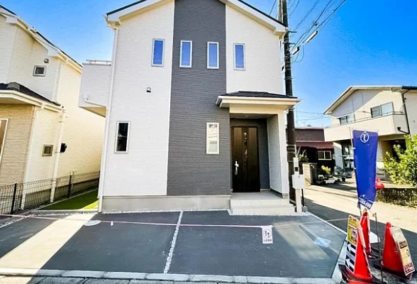 相模原市南区東大沼4丁目の新築戸建てC号棟の外観の写真