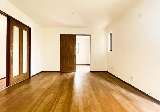 相模原市南区東大沼4丁目の新築戸建てD号棟のリビングの写真