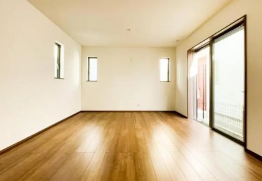 相模原市南区東大沼4丁目の新築戸建てA号棟のリビングの写真