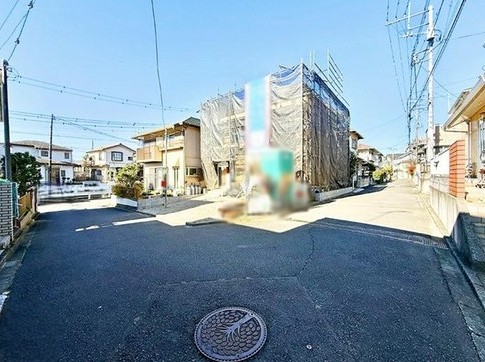 相模原市南区磯部の新築戸建ての外観の写真