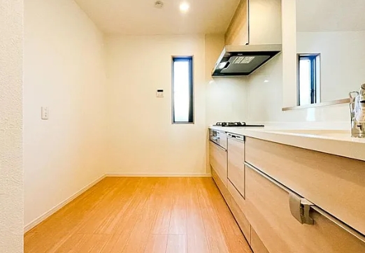 相模原市南区南台4丁目の新築戸建て1号棟のキッチンの写真