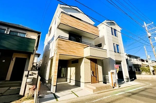 相模原市南区南台4丁目の新築戸建て2号棟の外観の写真