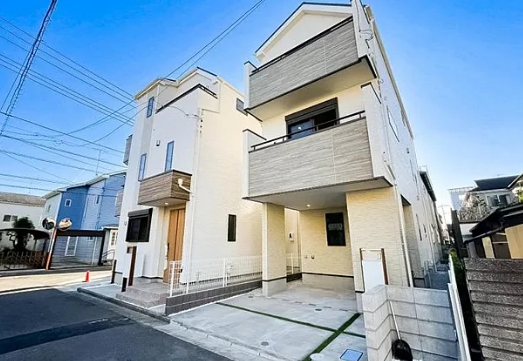 相模原市南区南台4丁目の新築戸建て3号棟の外観の写真