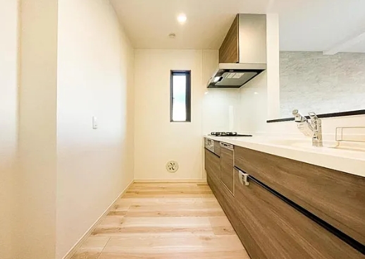 相模原市南区南台4丁目の新築戸建て3号棟のキッチンの写真