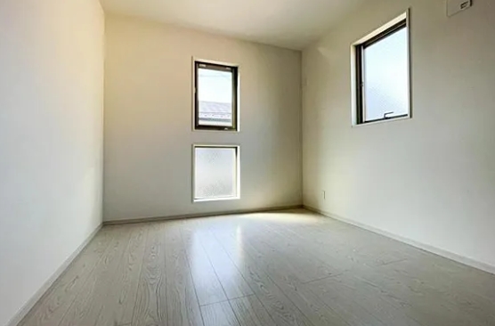 相模原市南区の新築戸建て1号棟の洋室3の写真