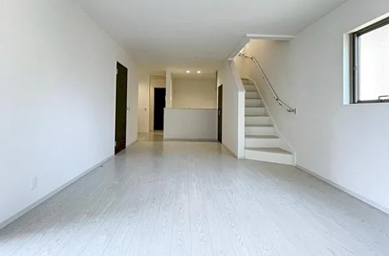 相模原市南区の新築戸建て2号棟のダイニングの写真