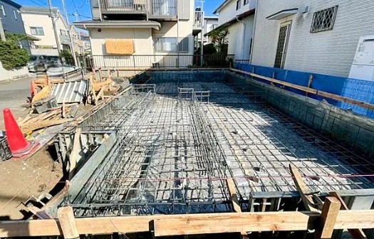 相模原市南区御園3丁目の新築戸建ての外観の写真