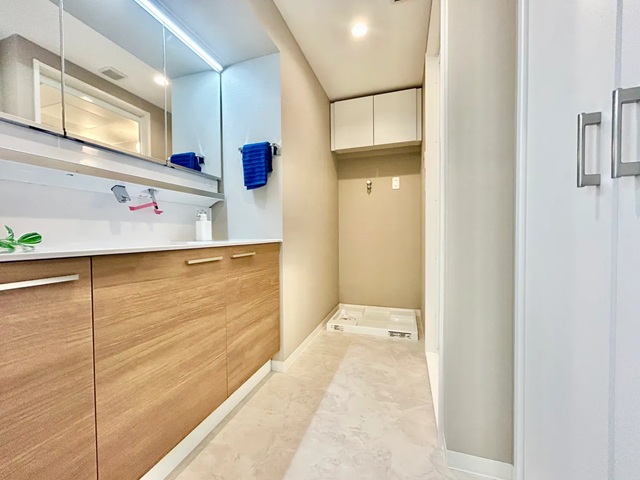 相模原市南区相模大野6丁目の中古マンション4階部分の洗面化粧台の写真