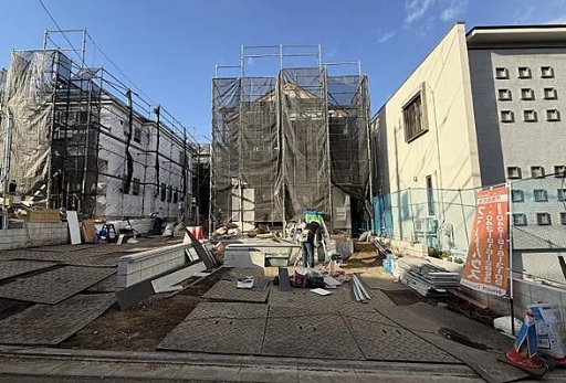 相模原市南区相武台3丁目の新築戸建て3号棟の外観の写真