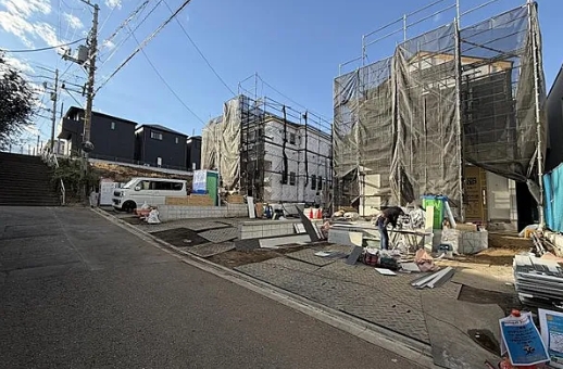 相模原市南区相武台3丁目の新築戸建て3号棟の外観の写真