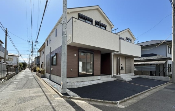 相模原市南区相南3の新築戸建て2号棟の外観の写真