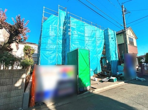 相模原市南区鵜野森2丁目の新築戸建ての外観の写真