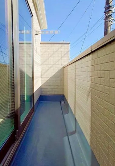 相模原市中央区光が丘2丁目の新築戸建て2号棟のバルコニーの写真