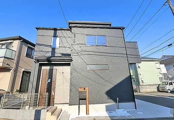 相模原市南区若松5丁目の新築戸建ての外観の写真