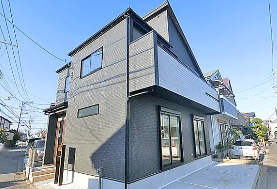 相模原市南区若松5丁目の新築戸建ての外観の写真