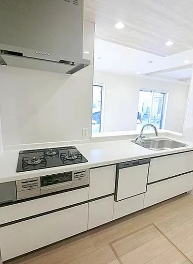 相模原市南区若松5丁目の新築戸建てのキッチンの写真
