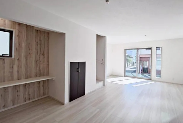 相模原市中央区光が丘2丁目の新築戸建て2号棟のリビングの写真