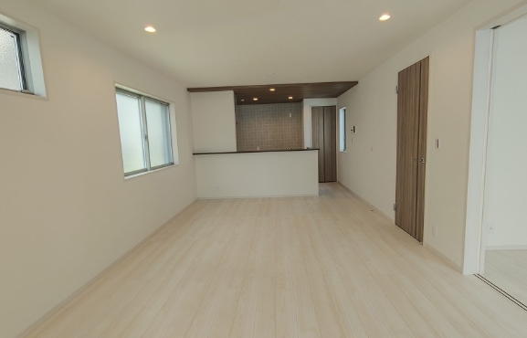 相模原市中央区上溝4丁目の新築戸建て6号棟のダイニングの写真