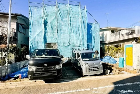 相模原市中央区東淵野辺2丁目の新築戸建ての外観の写真