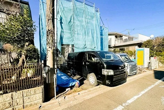 相模原市中央区東淵野辺2丁目の新築戸建ての外観の写真