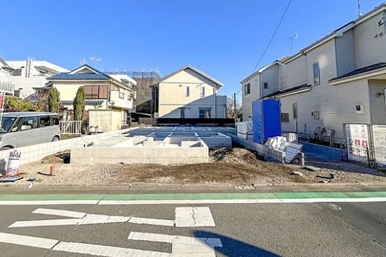 相模原市中央区星が丘2丁目の新築戸建て1号棟の外観の写真