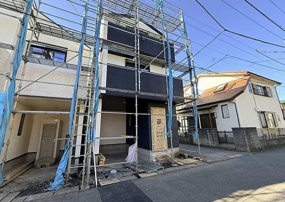 相模原市中央区淵野辺本町2丁目の新築戸建て1号棟の外観の写真