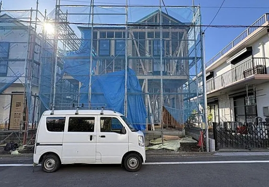 相模原市中央区富士見2丁目の新築戸建て2号棟の外観の写真