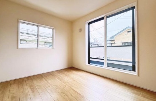 相模原市中央区上溝の新築戸建ての洋室2の写真