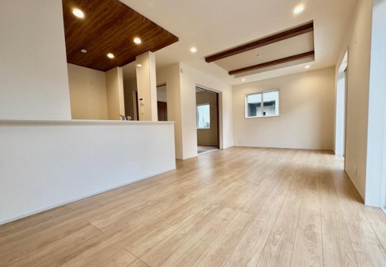 相模原市中央区上溝の新築戸建てのダイニングの写真